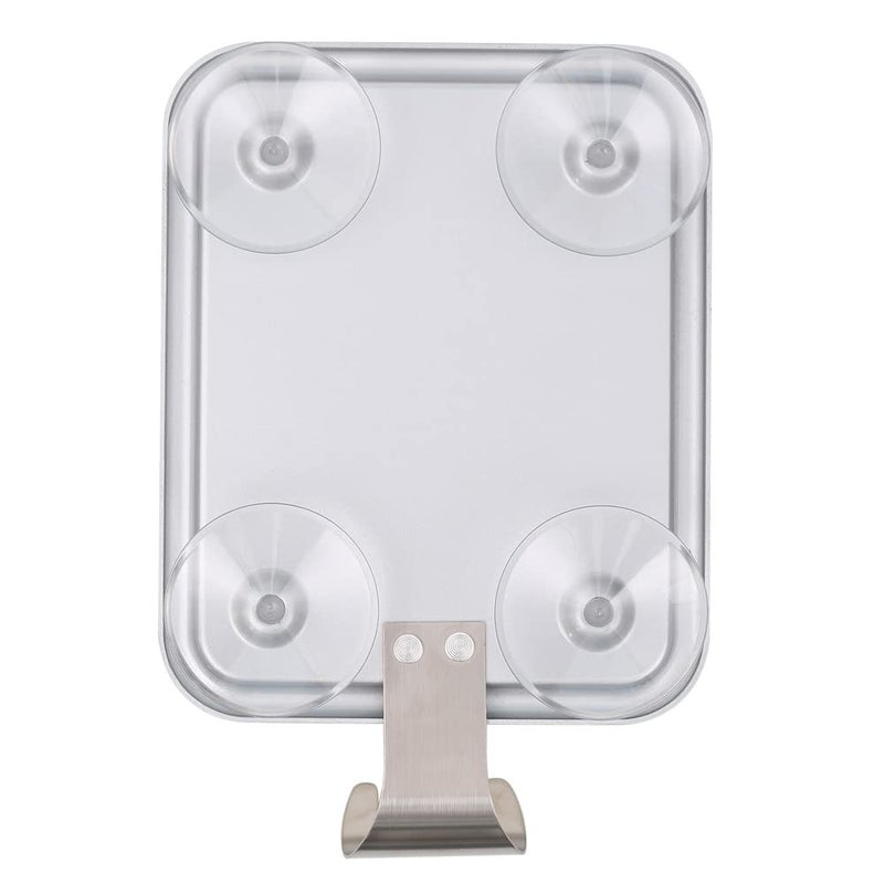 Lunmore Shower Mirror Fogless for Shaving  Rectangle with 4 Suction Cups Fogless Shower Mirror with Razor Holder Drop-Proof & Rust-Resistant - Image 4
